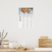 Hearts Agenda 2021 Poster - Maandag eerst (Keuken)