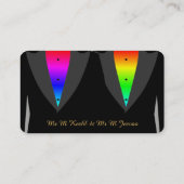 Hearts Aglow met geprivilegieerde Visitekaartje Ga Contactkaartje (Achterkant)