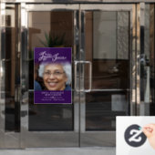 Hearts altijd begrafeniseerbetoon aan het herdenki raamsticker (Kantoordeur)