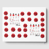 hearts and flowers gastenboek (Achterkant)