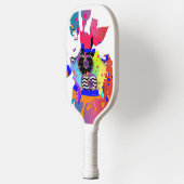 Hearts And Flowers Pickleball Paddle (Links)