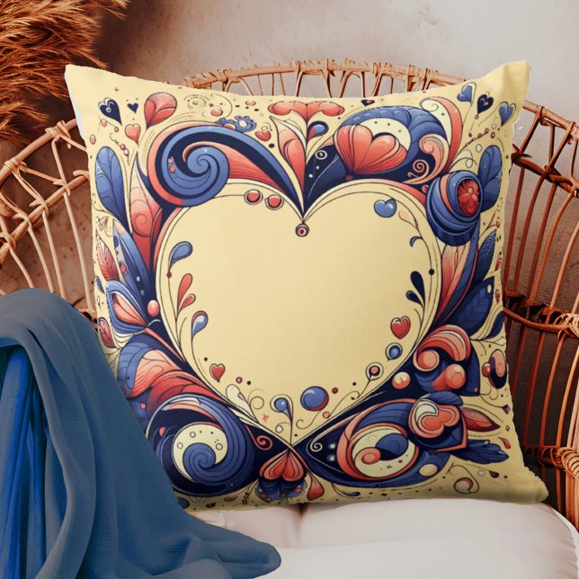 Hearts and Flowers Sierkussen (Creator heeft geüpload)