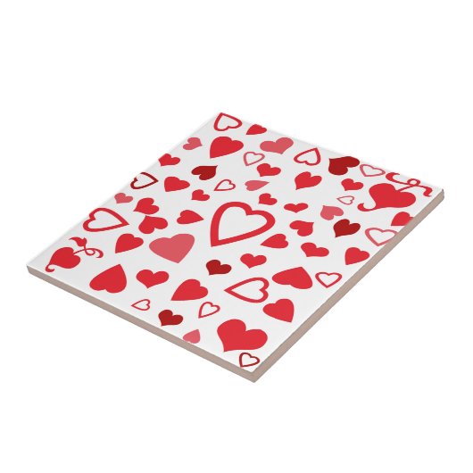 Hearts A'Plenty Tegeltje (Zijkant)