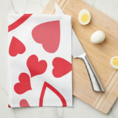 Hearts A'Plenty Theedoek (Quarter Fold)