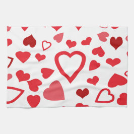 Hearts A'Plenty Theedoek