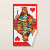 Hearts Bad Handdoek (Handdoek)