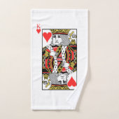 Hearts Bad Handdoek (Handdoek)