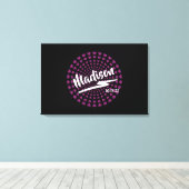 Hearts Bat Mitzvah Inlogbord Canvas Afdruk (Insitu (Houten vloer))