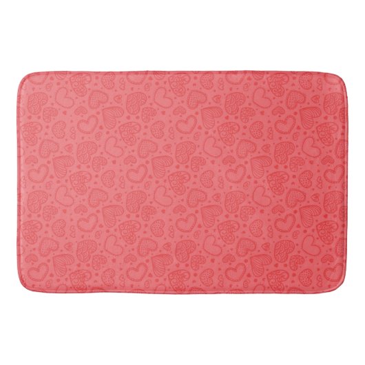 Hearts Bath Mat - Love (Voorkant)