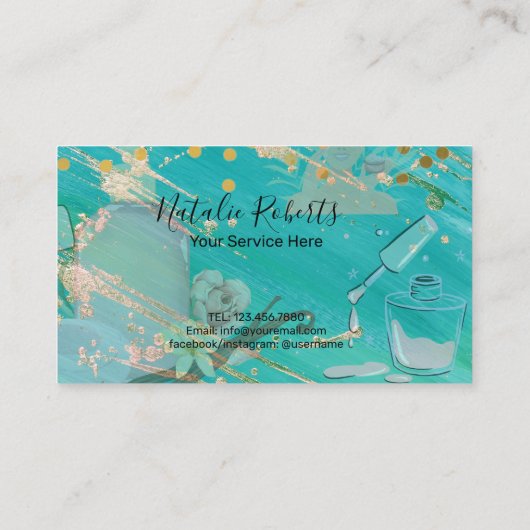 Hearts Beauty Salon Spa Loyalty (Achterkant)