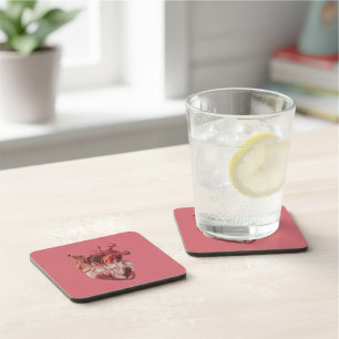 Hearts Beverage Coaster Bier Onderzetter