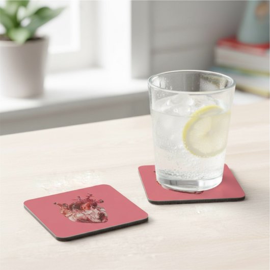 Hearts Beverage Coaster Bier Onderzetter