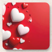 hearts bier onderzetter (Voorkant)