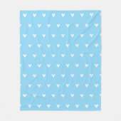 hearts blanket fleece deken (Voorkant)