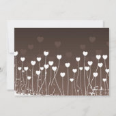 Hearts Bloom - Trouw Uitnodiging (Achterkant)