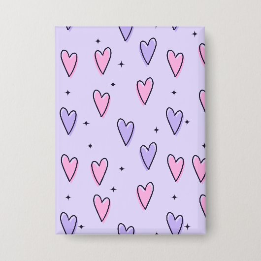 Hearts Blueys Button (Voorkant)