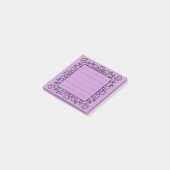 Hearts Border  Post-it® Notes (Schuin)