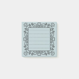 Hearts Border Post-it® Notes