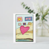 Hearts, Briefkaart (Staand voorkant)