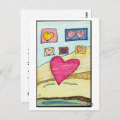 Hearts, Briefkaart (Voorkant / Achterkant)