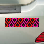 Hearts Bumpersticker (Op auto)