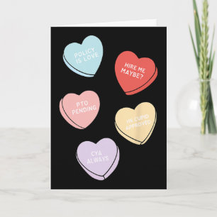 Hearts Candy Hr Valentijnsdag Personeelszaken Dire Kaart