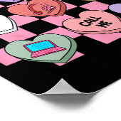 Hearts Candy Valentijnsdag 911 Dispatcher , Poster (Hoek)