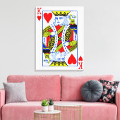 Hearts Canvas Afdruk (Insitu (Woonkamer))