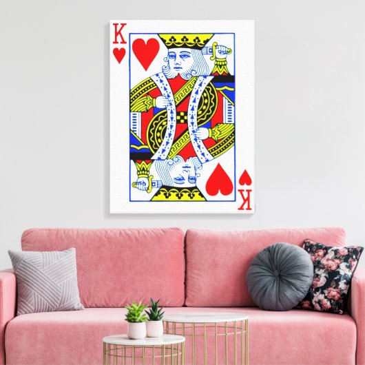 Hearts Canvas Afdruk (Insitu (Woonkamer))