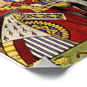 Hearts Canvas druk Poster (Hoek)