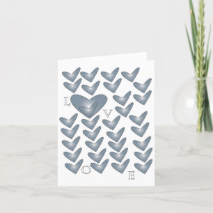 Hearts Card Bedankkaart