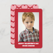 Hearts Classroom Foto Valentijnse Kaarten (Voorkant / Achterkant)