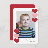 Hearts Classroom Foto Valentijnse Kaarten (Voorkant / Achterkant)