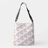 Hearts Custom All-Over-Print Cross Body Bag Crossbody Tas (Achterkant)