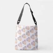 Hearts Custom All-Over-Print Cross Body Bag Crossbody Tas (Voorkant)