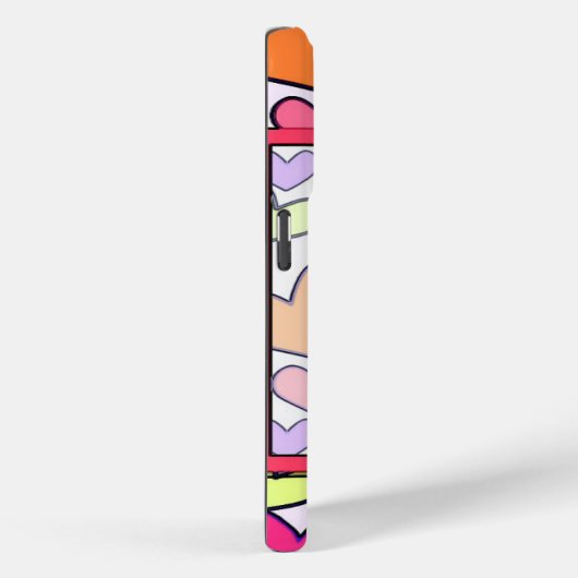 hearts cute Case-Mate iPhone case (Achterkant / Rechts)