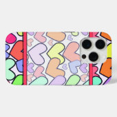 hearts cute Case-Mate iPhone case (Achterkant (horizontaal))