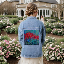 Hearts Denim Jeans Jacket