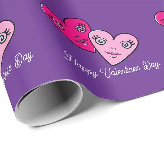 Hearts Design Cadeaupapier (Rol Hoek)