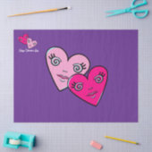 Hearts Design Tissuepapier (Craft)