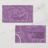 Hearts Design Visitekaartje (Voorkant / Achterkant)
