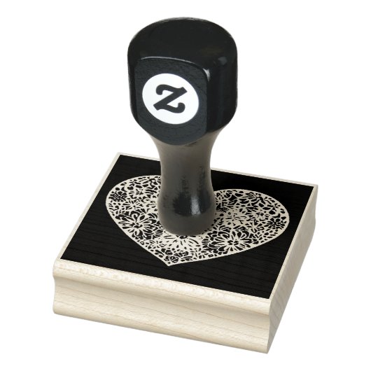 Heart's Desire 2,5" x 2,5" Rubber Stamp Rubberstempel (Stempel)