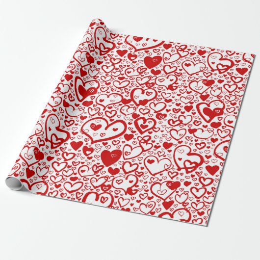 Hearts Desire Cadeaupapier (Uitgerold)