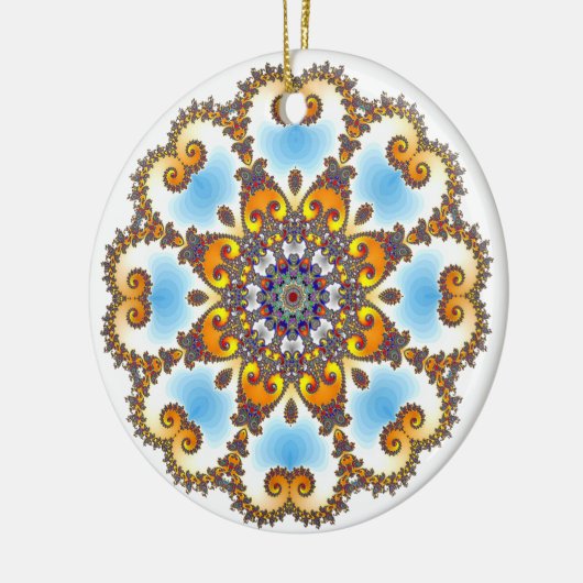 'Hearts' Desire Keramisch Ornament (Links)