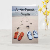 HEART'S DESIRES DOCHTER ALS U AFSTUDEREN KAART (Gele Bloem)