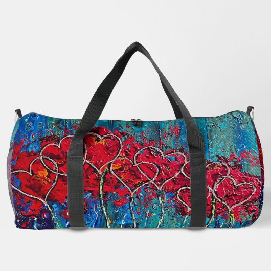 Hearts Duffle Bag Plunjezak (Achterkant)