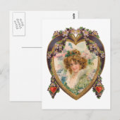 Hearts en boerenliefje briefkaart (Voorkant / Achterkant)