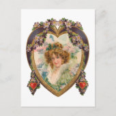 Hearts en boerenliefje briefkaart (Voorkant)