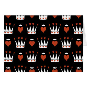 Hearts en Crowns Motif