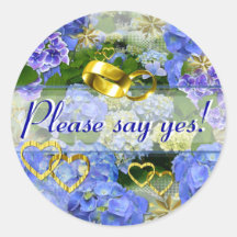 HEARTS EN HYDRANGEAS ~ Envelope Sealers # 3